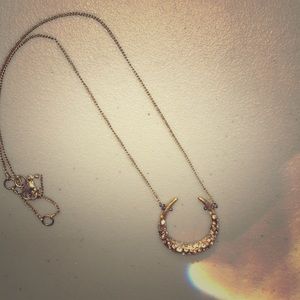Alexis bittar half moon necklace
